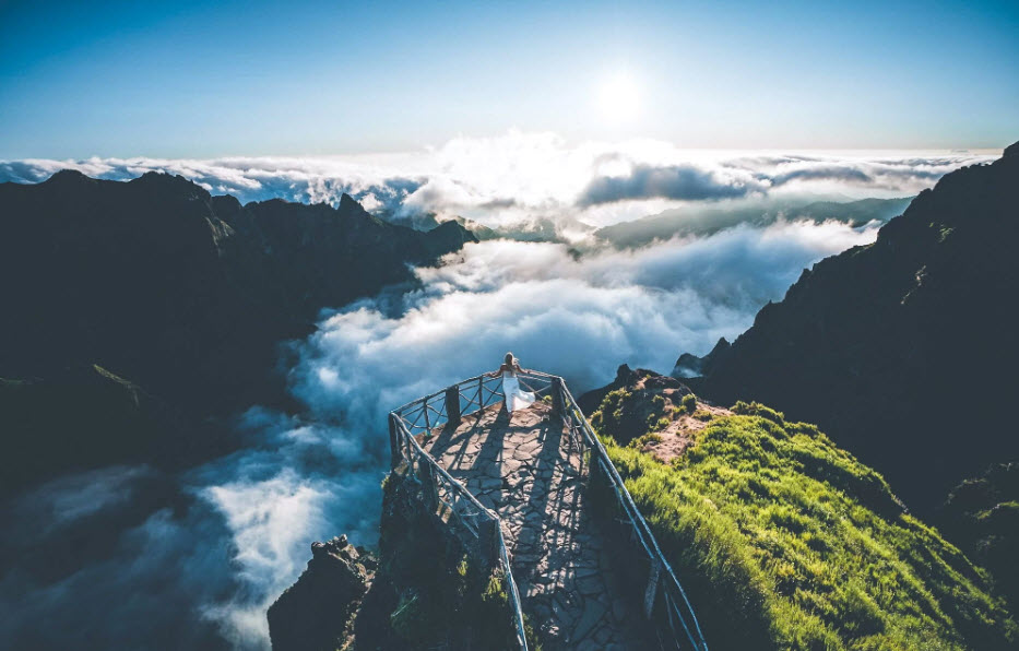 Pico do Areeiro, Portuguese island, Portugal